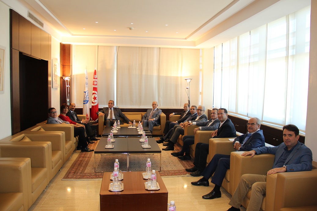  سمير ماجول يستقبل وفدا عن حزب التيار الديمقراطي